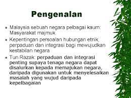 Kursus ini membincangkan hubungan etnik di malaysia dengan memfokuskan kepada perspektif kesepaduan sosial. Cabaran Terhadap Hubungan Etnik Di Malaysia Dan Global