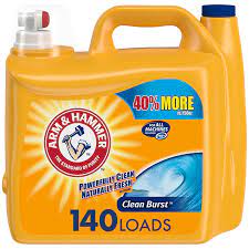 If you are of that mind, you may want to know what the ingredients are. Arm Hammer Clean Burst 140 Loads Liquid Laundry Detergent 210 Fl Oz Walmart Com
