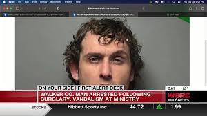 Walker Co. man arrested following burglary, vandalism at ministry