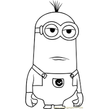 This coloring page of minion is suitable for kids who are 6 years and above as they can easily color this. Minions Coloring Pages For Kids Printable Free Download Coloringpages101 Com