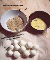 Sur Goat Cheese Ball Recipe Goat Cheese Ball Recipe Goat Cheese Recipes Baked Goat Cheese