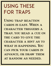 See below for details how these are calculated. Traps D20pfsrd