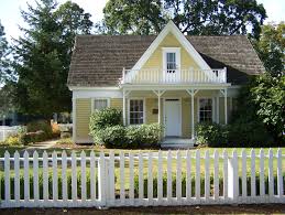 Your white picket fence, your american dream. Living The American Dream With A White Picket Fence
