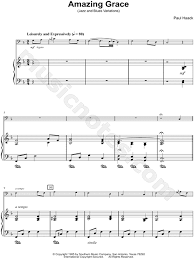 Individual part,sheet music single,solo part sheet music by : Paul Haack Amazing Grace Baritone Horn Or Trumpet Piano Sheet Music In F Major Download Print Sku Mn0165022
