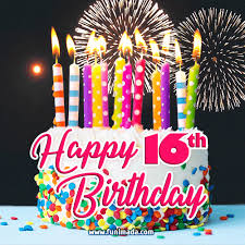 Fondant icing guitar cake take a square sponge cake. Happy 16th Birthday Animated Gifs Download On Funimada Com
