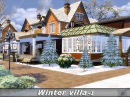 Download the sims 3 for android & read reviews. Winter Villa I By Danuta720 For The Sims 4 Spring4sims Sims House Sims Building Sims