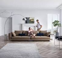 Kursi sofa modular kontemporer modern gaya Italia kanggo ...