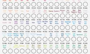 44 Reasonable Prismacolor Marker Chart