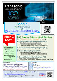 Lot 2, persiaran tengku ampuan, section 21 shah alam industrial site 40300 shah alam selangor darul ehsan, malaysia. Unm Careers Company Panasonic Appliances Air Conditioning ÙÛØ³Ø¨ÙˆÚ©