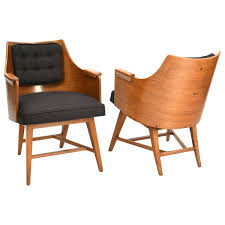 Set Of Four Dunbar Furniture Dining Room Chairs Edward Wormley Dunbar Sculpted Back Dining 1960s American Mid Century M Edward Wormley Furniture My Furniture