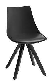 eetkamerstoel ore zwart lederlook eettafel stoel eetkamerstoelen eettafel stoelen