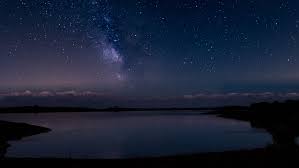 Dark sky party alqueva 2019. Lake At Nighttime Portugal