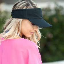 Monogram Visor Black Womens Visor Visor Cap Visor
