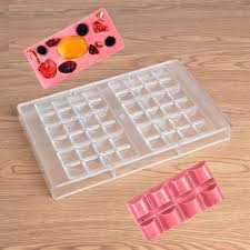 8 94 Reduction De 40 Meibum Moules En Chocolat En Polycarbonate Diamant Moules En Polyca In 2020 Polycarbonate Chocolate Molds Chocolate Molds Baking And Pastry