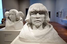 File:Hopi Man by Joseph J. Mora, c. 1910, marble