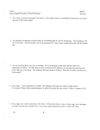 Proportion says that two ratios (or fractions) are equal. Scale Maps Proportions Worksheet
