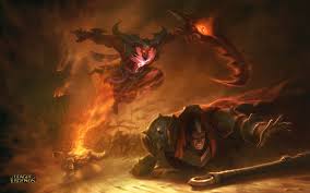 Artstation Kayn Wallpaper Darkin Elena Bespalova League Of Legends Game League Of Legends League Of Legends Memes