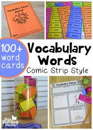 Learning New Vocabulary Words With Comic Strips This Reading Mama New Vocabulary Words Reading Vocabulary Vocabulary Instruction