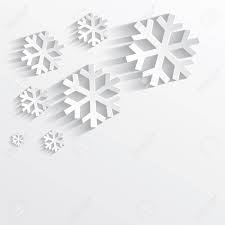 De jolis flocons de neige en carton de rouleaux de papier toilette. Raster Noel Flocon De Neige Papier Blanc 3d Banque D Images Et Photos Libres De Droits Image 21787532