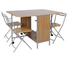 Buy Argos Home Ext Rectangular Dining Table 4 Folding Chairs Space Saving Dining Sets A Folding Dining Table Rectangular Dining Table Dining Table Chairs
