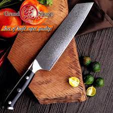Damascus Kitchen Knives Kiritsuke Gyuto Chef S Knife 67 Layers Japanese Damascus Vg10 High Carbon Steel Professional Cuisine Kitchen Knives Aliexpress