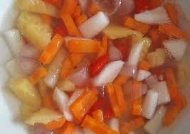 Acar sangat baik bagi tubuh memasakacar nanas campur: Inspirasi Resep Acar Timun Wortel Nanas Yang Lezat