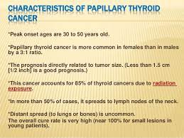 Thyroid cancer develops when cells change or mutate. Thyroid Cancer Papillary Carcinoma
