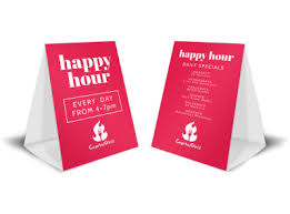Replace the text and use as is, or change the font, colours or image to make it your own. Table Tents You Can Design Print Online 110 Templates