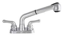 Get 5% in rewards with club o! Plumb Works Two Handle Chrome Pull Out Laundry Utility Sink Faucet At Menards