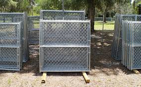 The terminal post on the downhill side of the slope usually needs to be taller. Chainlink Fencing Spring Hill Fencing Supplies Brooksville