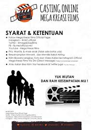 Check spelling or type a new query. Yuk Ikutan Casting Online Dari Mega Mega Kreasi Films Facebook