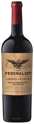 The honest red blend is from the north coast appellation of california and it's 46.4% merlot, 24% zinfandel, 22% cabernet sa… read more; 2017 The Federalist Bourbon Barrels Aged Cabernet Sauvignon Vivino