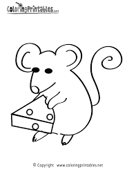 Please check license info in the source link for additional. Free Printable Mouse Coloring Page