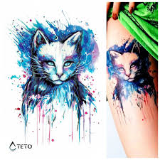 Výzmam tetování kočky / tetovani kocka fotogalerie motivy tetovani : Teto Docasne Tetovani Kocka Teto Cz