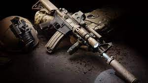 Wallpaper arma armas wallpaper hd wallpaper m4a1 rifle assault rifle big guns cool guns tactical rifles firearms. 29 Guns For Desktop Wallpapers Wallpaperboat