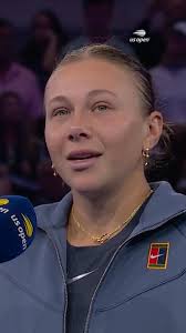 So much to be proud of, Amanda Anisimova!