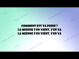 Benjamin Biolay Comment Est Ta Peine Lyrics Paroles Youtube Biolay Parole Musique Benjamin Biolay