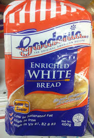 But we can't be sure about any commercial bread content as manufacturers may add many confusing ingredients such as honey. Enriched White Bread Gardenia 400g