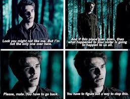 First Time I Have Ever Seen Kol So Scared No Wonder He Jumped On The Idea Of Grouping Up Vampire Diaries Vampire Diaries The Originals Vampire Diaries Seasons