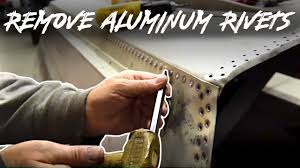 Paul is awesome welder, he fixed to cracks on my 24 ft pontoon boat. How To Remove Aluminum Rivets Tracker Boat Hull Repairs Youtube