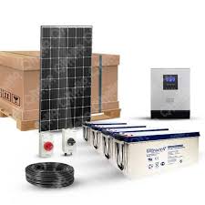 Kit Solaire 2700w 230v Autonome Stockage 9 6kw Panneau Solaire Kit Photovoltaique Solaire