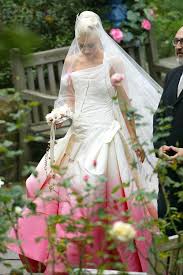 Blake and gwen got closure from their past together and wrote the beautiful track called go ahead and break my heart. Gwen Stefani Bridal Dress Birmingham Bridal