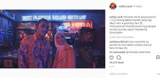 View latest posts and stories by @aedyxashraf aedy ashraf in instagram. Peminat Kena Game Kisah Cinta Nabila Razali Dan Aedy Ashraf Hanya Gimik Iluminasi