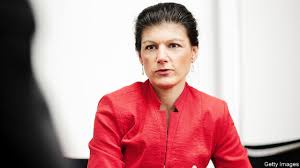 Sahra wagenknecht, an outspoken leader of die linke's parliamentary faction, was targeted by an activist who threw a chocolate cake at her face during the party convention in the city of magdeburg on saturday. What The Far Left And Right Have In Common In Germany And Elsewhere The Economist