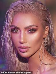 She is always in the limelight and gives her fans an opportunity to see her in different forms. Kim Kardashian Trades Her Raven Locks For Short Brown Hair To Promote New Makeup Line Daily Mail Online