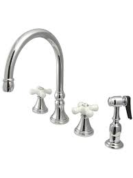 bar harbor double handle kitchen faucet
