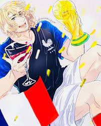 France Winner Of World Cup 2018 Drew By Me Hetalia France Anime Hetalia