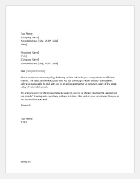 I am sorry for the short notice, and for any inconvenience this causes you in finding a suitable replacement. Apology Letters For Poor Or Inadequate Service Document Hub