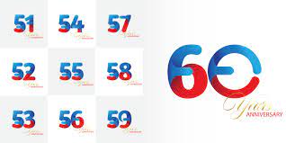 Che voi siate il partner in questione, il figlio, un parente o un amico, abbiamo pensato di lasciarvi ben 50 frasi da utilizzare in vari contesti. Impostare I Numeri Di Celebrazione Dell Anniversario Di 51 52 53 54 55 56 57 58 59 60 Anni 2092632 Scarica Immagini Vettoriali Gratis Grafica Vettoriale E Disegno Modelli