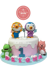 Pororo Friends Cake By Belle S Kitchen To Order Contact Our Wa